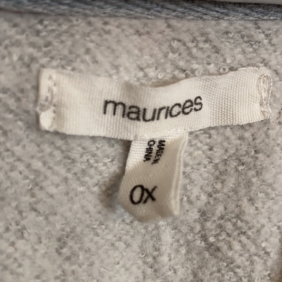 Floral & grey maurices sweater - Picture 4 of 4